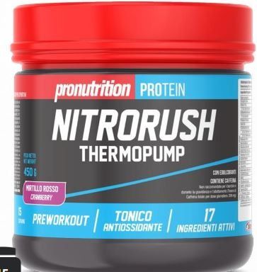 NITRO RUSH THERMO PUMP PREWORKOUT - PRO NUTRITION