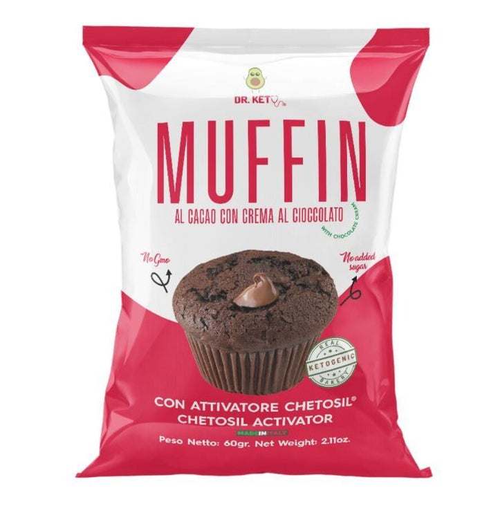 MUFFIN RIPIENO AL CIOCCOLATO - DR KETO