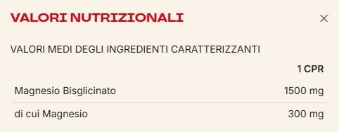 MAGNESIO BISGLICINATO 180CPR - BPR