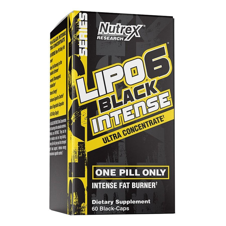 LIPO 6 BLACK INTENSE ULTRA CONCENTRATE USA VERSION  - NUTREX - 60 CPS