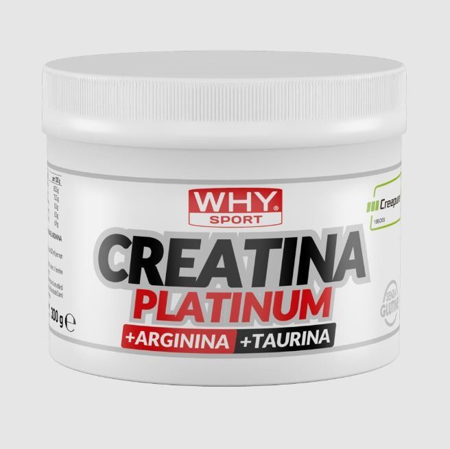 CREATINA PLATINUM CREAPURE +ARGININA +TAURINA - WHY SPORT