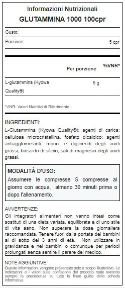 GLUTAMMINA 1000 - WHY SPORT