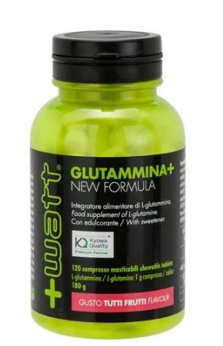 GLUTAMMINA+ 120 CPR MASTICABILI | +WATT