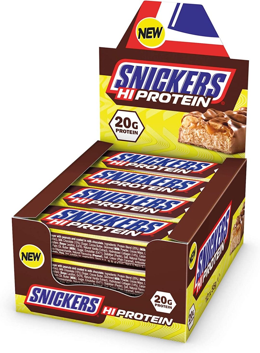 SNICKERS HI PROTEIN BAR VARI GUSTI