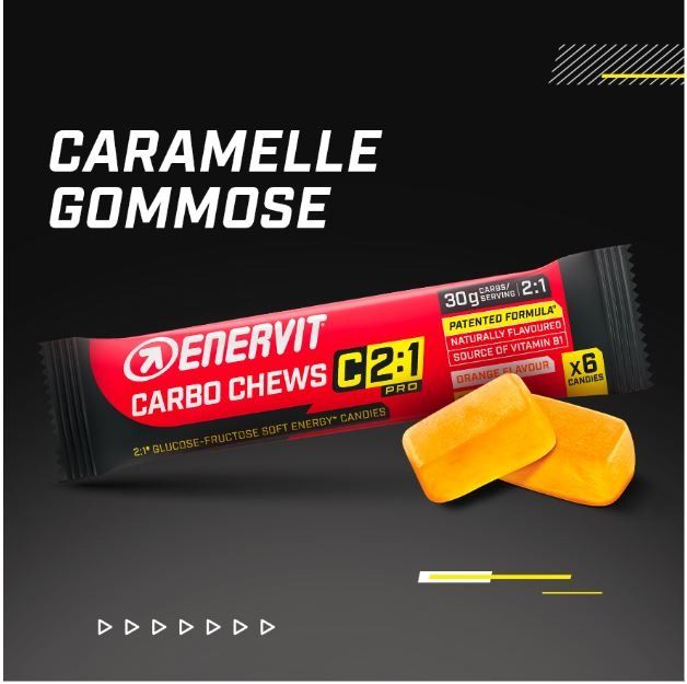 CARBO CHEWS C2:1 34 GR  - ENERVIT