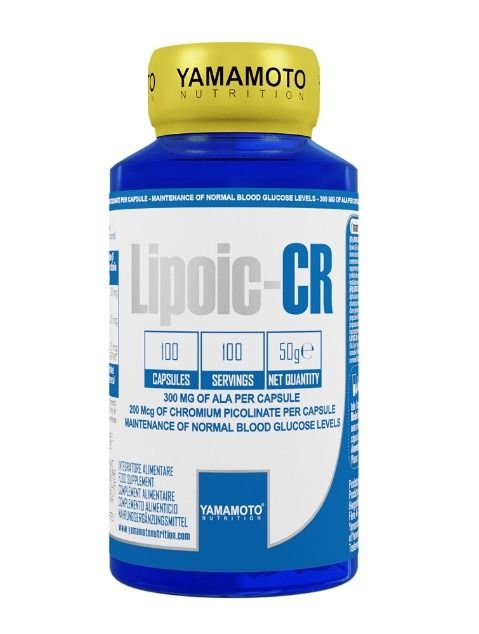 LIPOIC-CR 100 CPS - YAMAMOTO NUTRITION