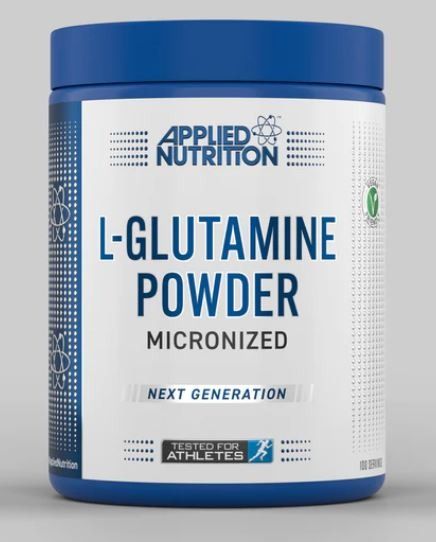 L-GLUTAMINE POWDER MICRONIZED - 500 GR - APPLIED NUTRITION