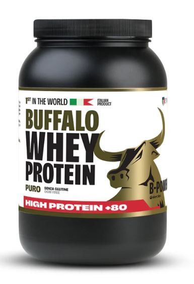 BUFFALO WHEY +80 HIGH PROTEIN - 750 GR - B POWER