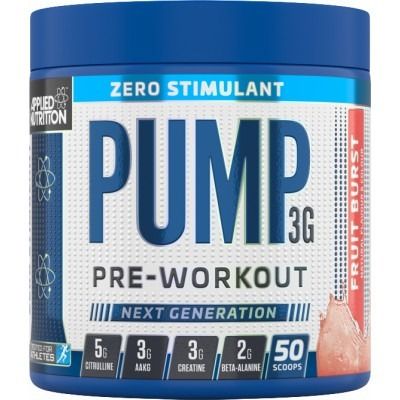 PUMP PRE-WORKOUT ZERO CAFFEINE - APPLIED NUTRITION