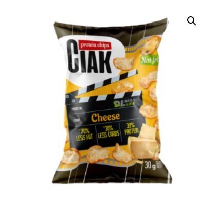 CIAK PROTEIN CHIPS  CHEESE 30 GR - ANDERSON