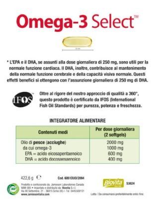 PROMO DUOPACK OMEGA-3 SELECT IFOS 300 SOFTGEL - JAMIESON