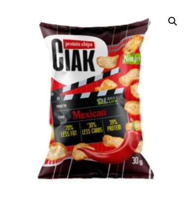 CIAK PROTEIN CHIPS MEXICAN 30 GR - ANDERSON