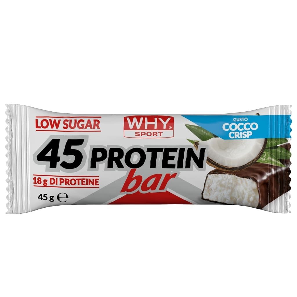 45 PROTEIN BAR - WHY SPORT