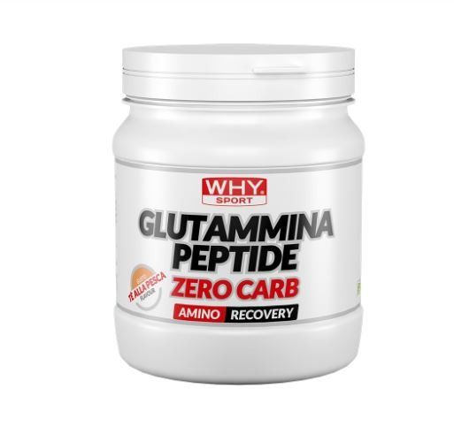 GLUTAMMINA PEPTIDE ZERO CARB TE' ALLA PESCA 330 GR - WHY SPORT