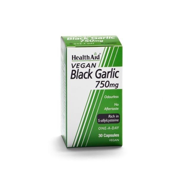 BLACK GARLIC OIL 750 MG 30 CPS - HEALT AID -