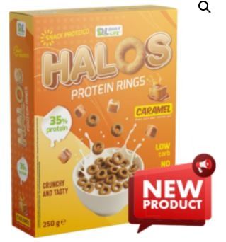 HALOS PROTEIN RINGS VEGAN 250GR - DAILY LIFE