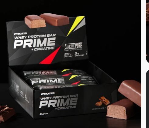 WHEY PROTEIN BAR + CREATINE 80GR - PROZIS