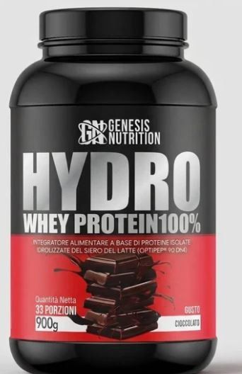HYDRO  WHEY PROTEIN 900GR - GENESIS NUTRITION