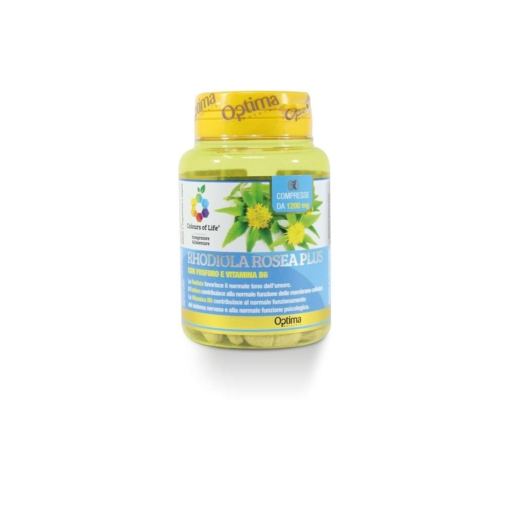 RHODIOLA ROSEA PLUS 60 CPR - OPTIMA NATURALS