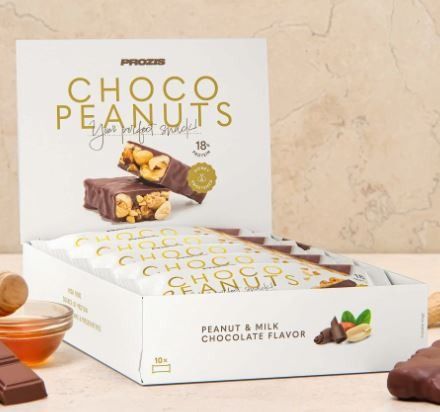 CHOCO PEANUTS 50GR - PROZIS