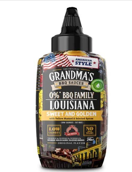 SALSA LOUISIANA BBQ 290 ML - MAX PROTEIN