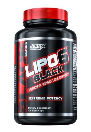 LIPO 6 BLACK - NUTREX - 120 CPS