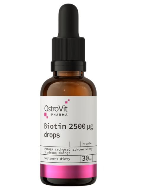 BIOTIN 2500 DROPS 30 ML - OSTROVIT