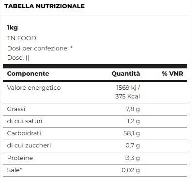 FIOCCHI DI AVENA AROMATIZZATI 1KG - TSUNAMI