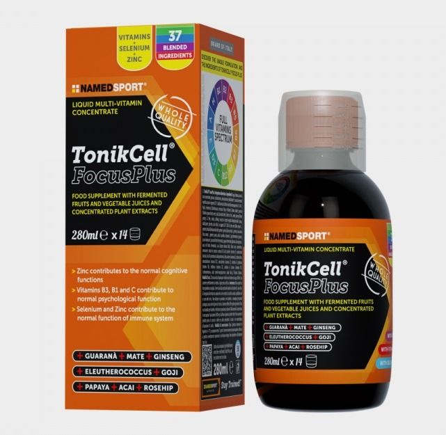 TONIK CELL FOCUS PLUS 280 ML - NAMED SPORT