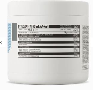 PUMP PRE- WORKOUT FORMULA  300 GR - OSTROVIT