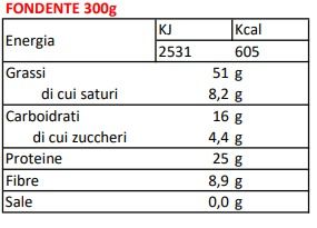 BURRO D'ARACHIDI FONDENTE 300 GR - BPR NUTRITION