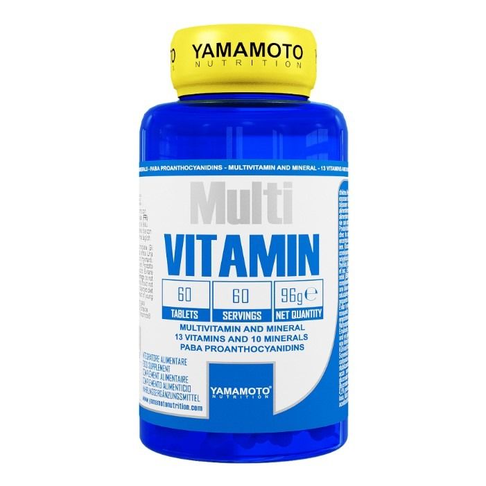 MULTIVITAMIN 60 TABS - YAMAMOTO NUTRITION