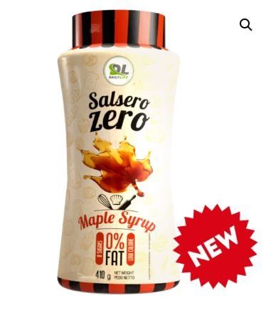 SALSA ZERO MAPLE SYRUP 410GR - DAILY LIFE
