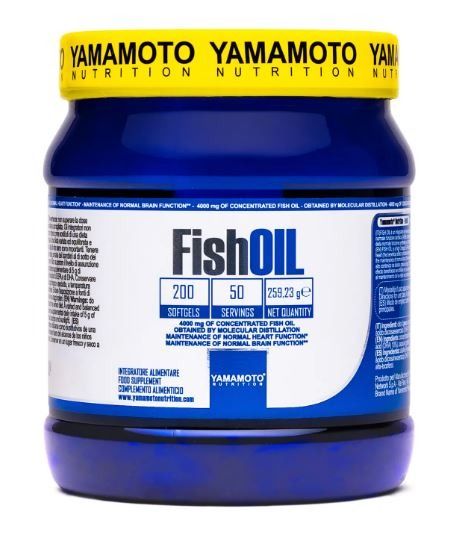 FISH OIL MOLECULAR DISTILLATION 200 SOFTGEL - YAMAMOTO