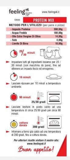PIZZA & BREAD  PROTEIN 300GR - FEELING