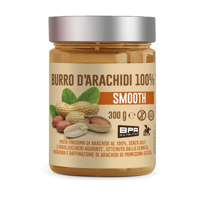 BURRO D'ARACHIDI 100% 300 GR - BPR NUTRITION