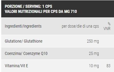 GLUTATIONE LIPOSOMIALE 30 CPS - PRO NUTRITION