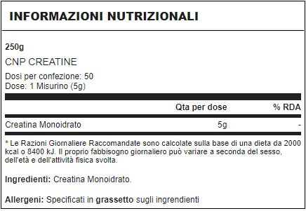 CREATINE 250 GR - CNP