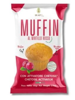 MUFFIN AL MIRTILLO ROSSO - DR KETO