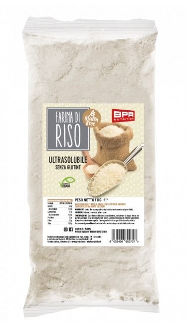 FARINA DI RISO GLUTEN FREE - BPR NUTRITION