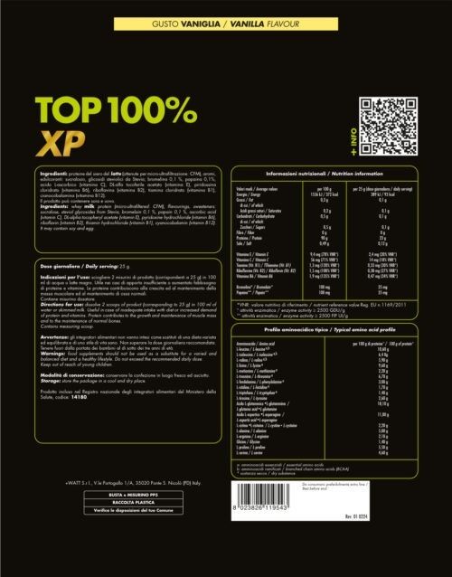 TOP 100% XP PROTEINE ISOLATE