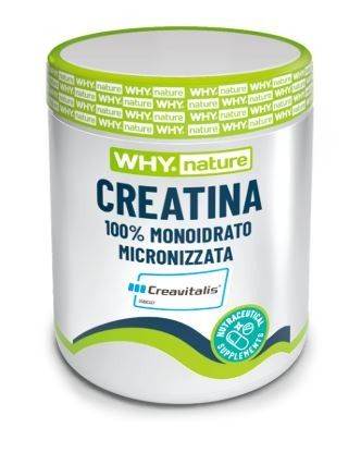 CREATINA 100% MONOIDRATO MICRONIZATA CREAVITALIS - WHY NATURE