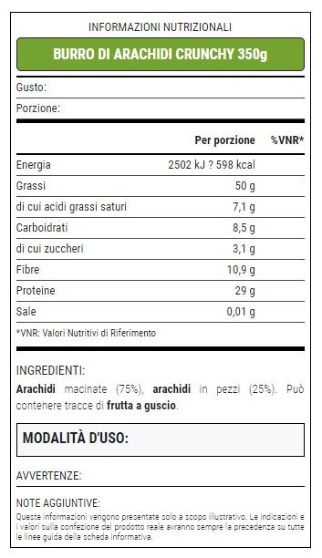 BURRO DI ARACHIDI 350 GR - WHY NATURE