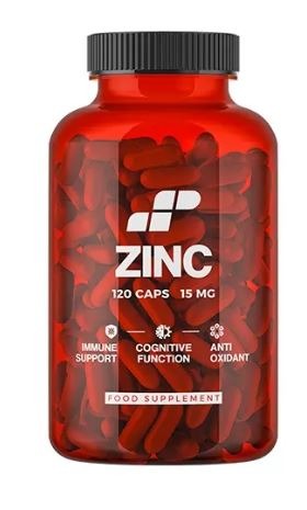 MP ZINC 120CPS - MP NUTRITION
