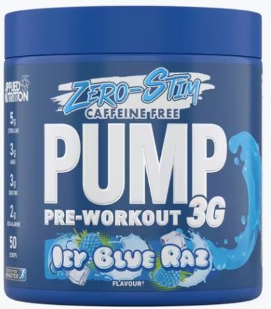 PUMP PRE-WORKOUT 3G 375GR  ZERO STIM - APPLIED NUTRITION