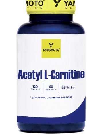 ACETYL CARNITINE 1000MG 120 CPS - YAMAMOTO