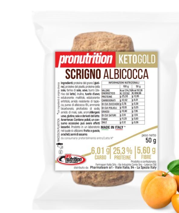 SCRIGNO ALBICOCCA 50 GR - PRO NUTRITION