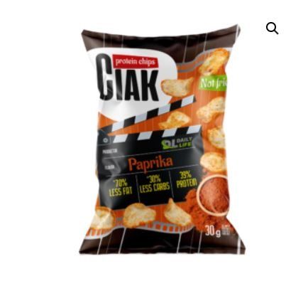 CIAK PROTEIN CHIPS PAPRIKA 30 GR - ANDERSON