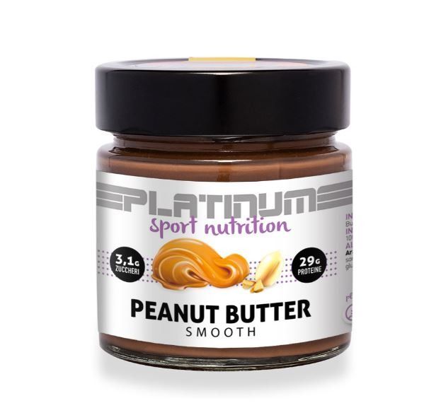 PEANUT BUTTER SMOOTH 250 GR - PLATINUM