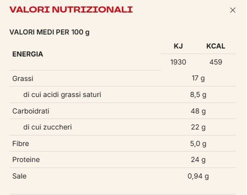 PROTEIN GRANOLA VARI GUSTI  250GR  - BPR